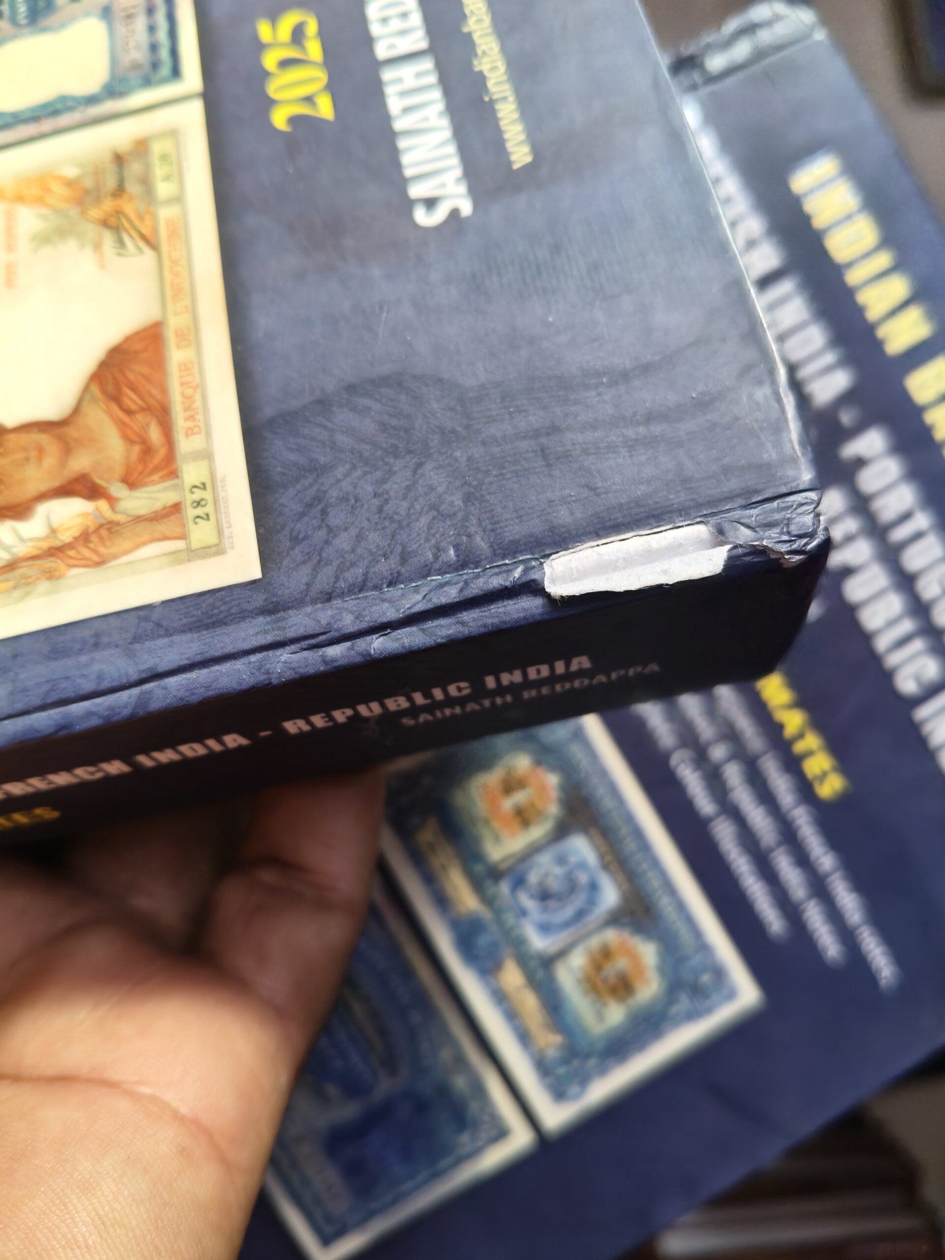 MILD DAMAGE BOOK Indian Banknotes British India Portuguese India French India Republic India (1861-2024) 2nd Edition 2025 By Sainath Reddappa - Image 13